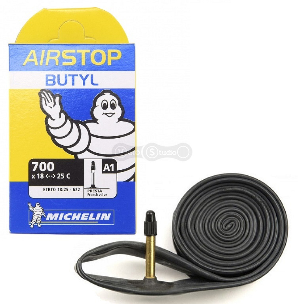 Камера Michelin Butil A1 700x18/25C Presta 40 мм