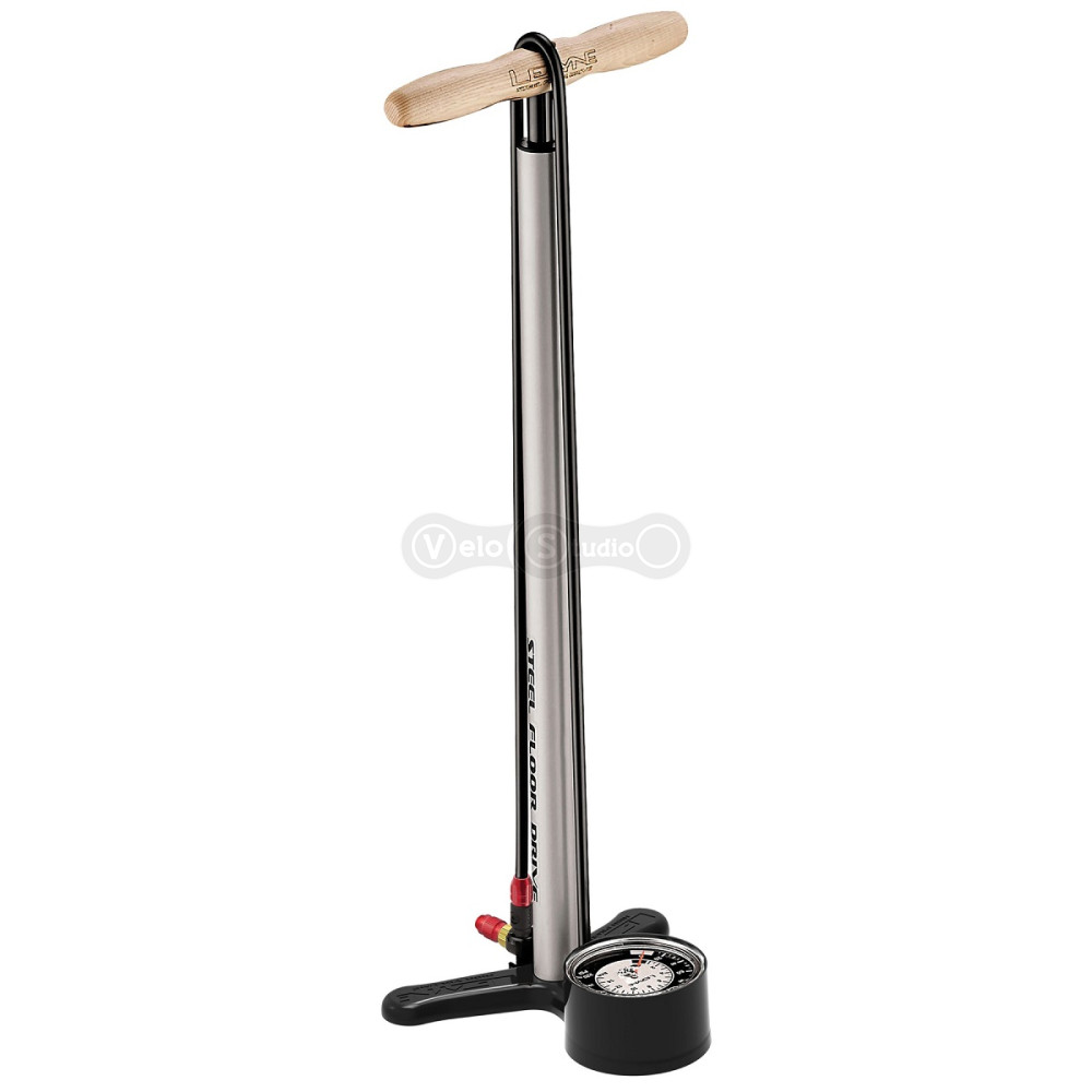 Підлоговий насос Lezyne Steel Floor Drive 220 psi 3.5 срібло