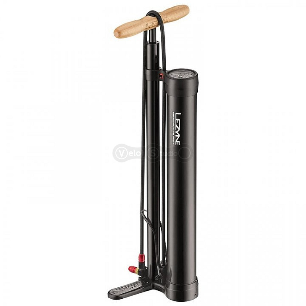 Підлоговий насос Lezyne Pressure Over Drive 220 psi чорний