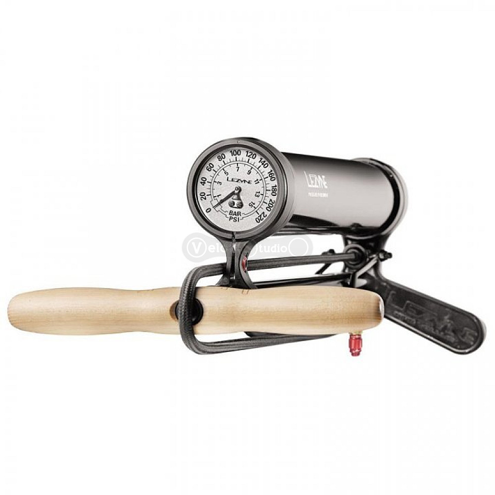 Підлоговий насос Lezyne Pressure Over Drive 220 psi чорний