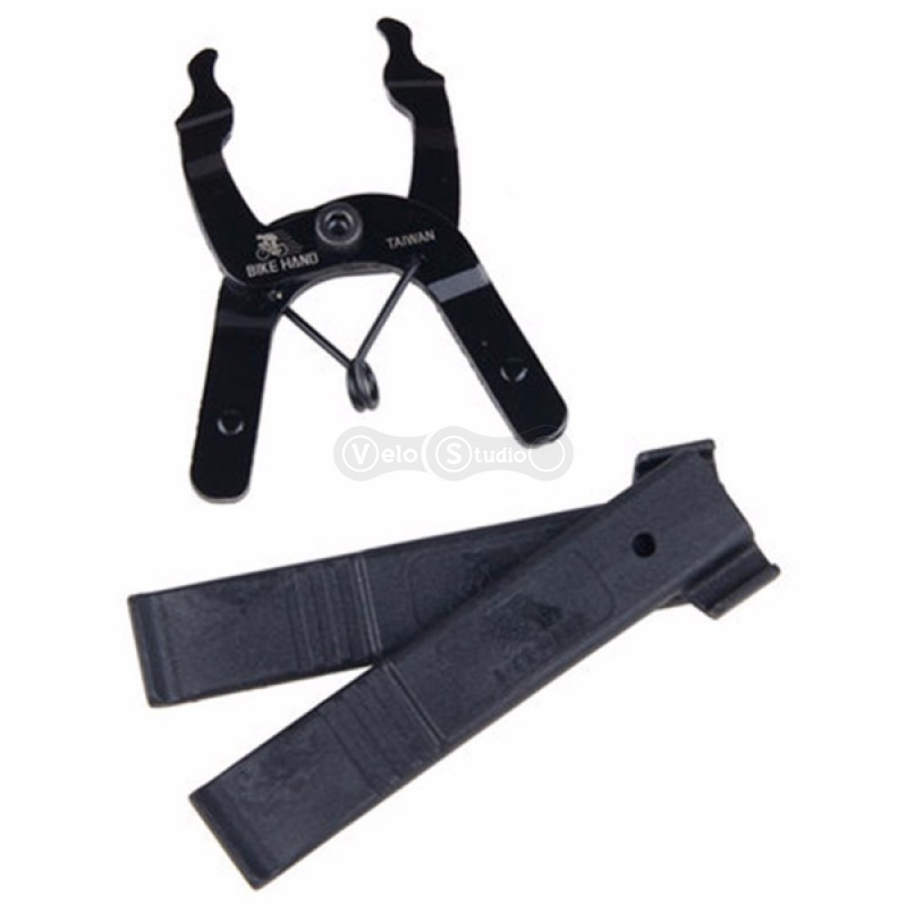 Bike Hand YC-335ST для съёма и установки цепи + бортировки
