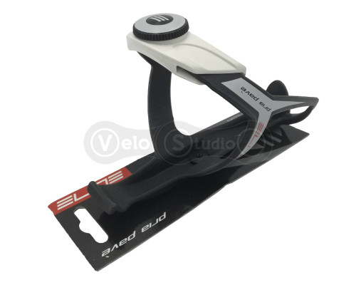 Флягодержатель ELITE PRIA PAVE черный с регулировкой