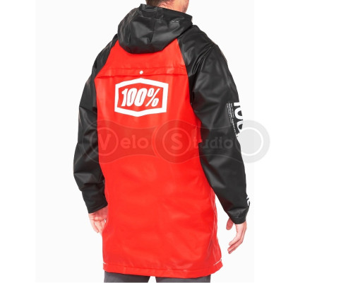 Вело куртка - дощовик Ride 100% Torrent Raincoat Red розмір XL