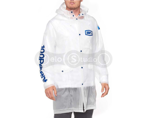 Вело куртка - дождевик Ride 100% Torrent Raincoat Clear размер M