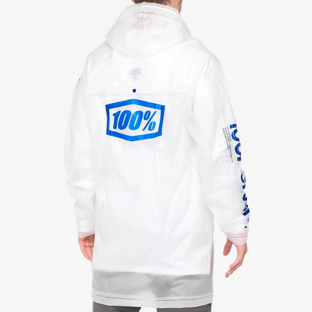 Вело куртка - дождевик Ride 100% Torrent Raincoat Clear размер L