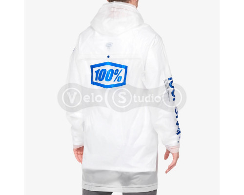 Вело куртка - дождевик Ride 100% Torrent Raincoat Clear размер L
