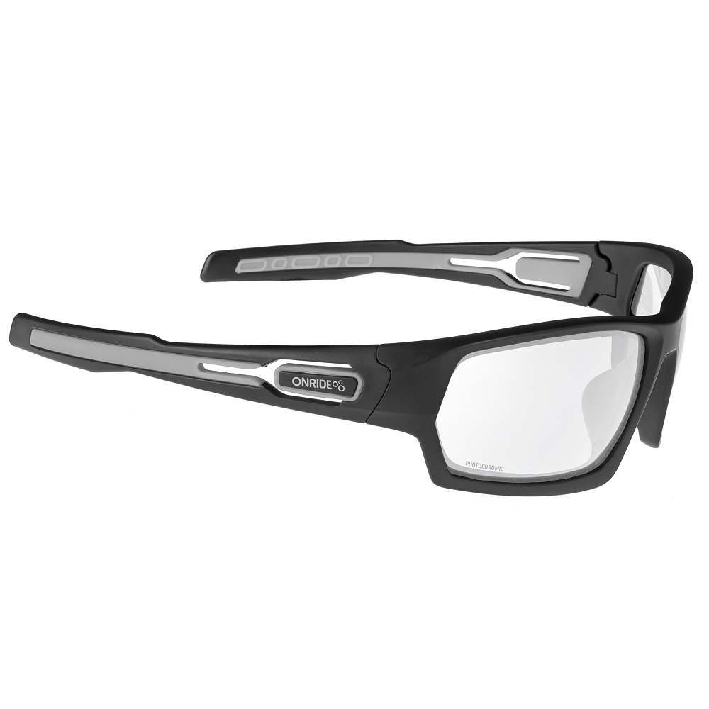 Вело очки Onride Point 20 чёрные матовые Photochromic (84-25%)