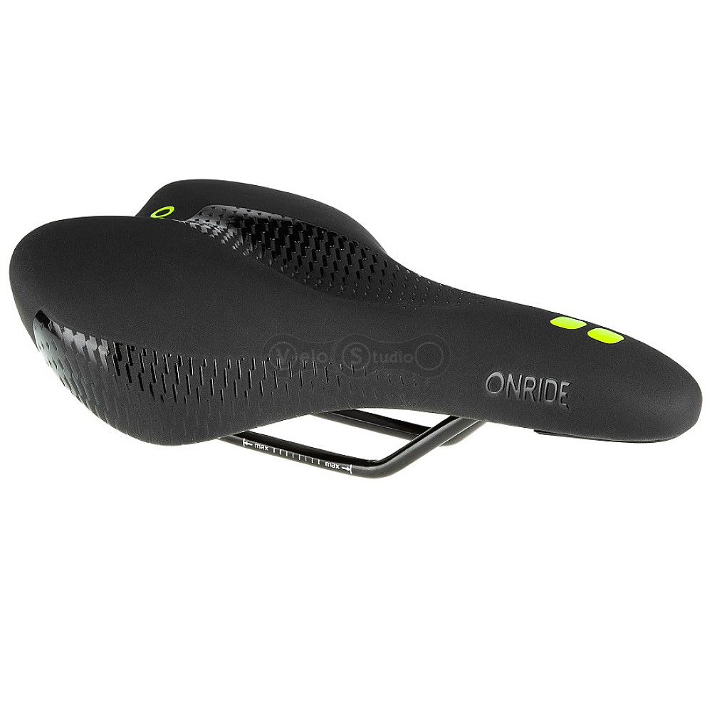Велосипедне сідло ONRIDE Finch Comfort Density 270x170 мм