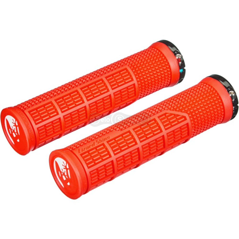 Грипси Lizard Skins MACHINE 135 мм, з одним замком, Candy Red