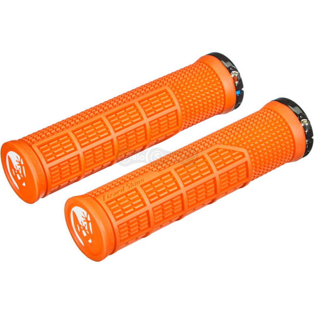 Грипси Lizard Skins MACHINE 135 мм, з одним замком, Blaze Orange