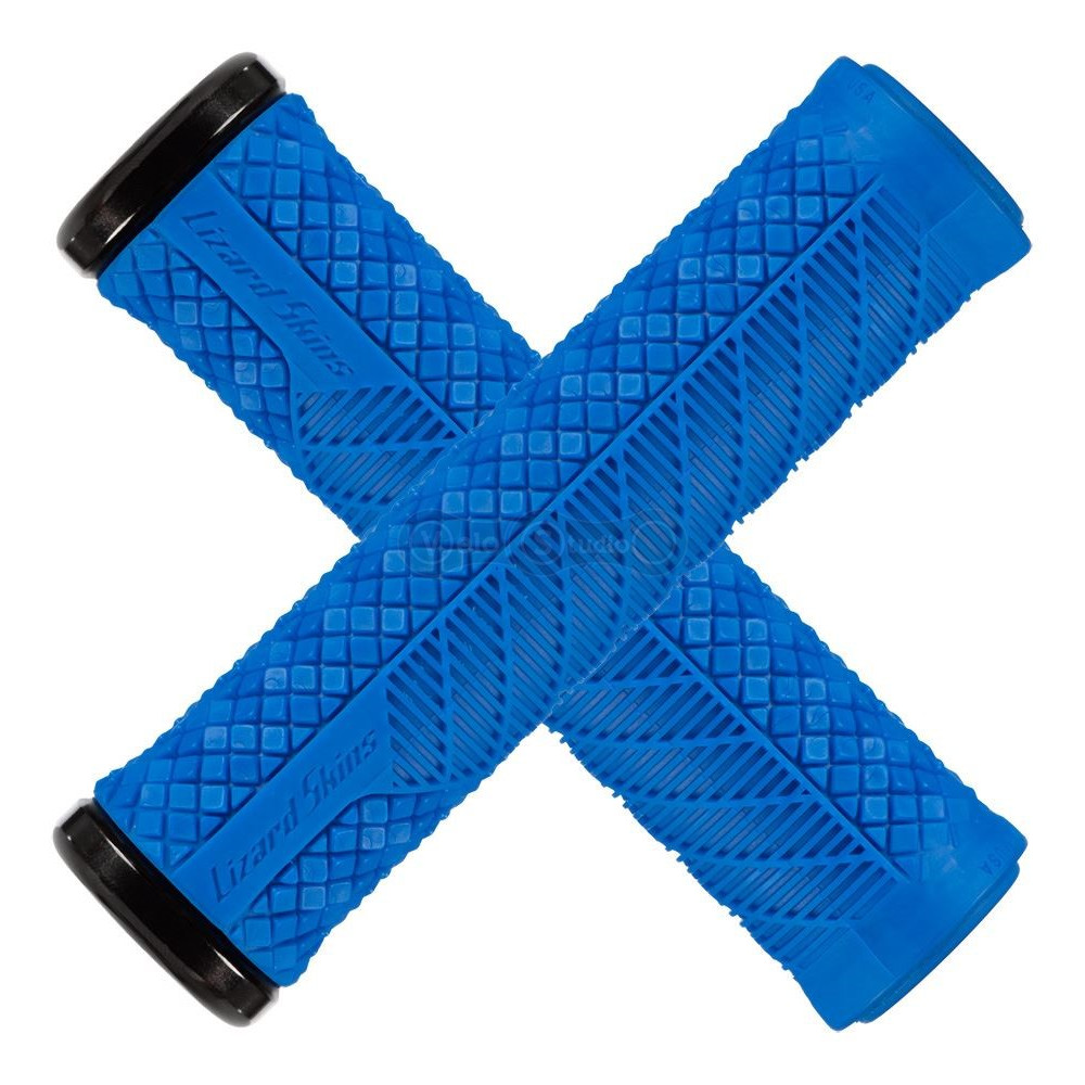 Грипси Lizard Skins CHARGER EVO 136мм, з одним замком, Electric Blue