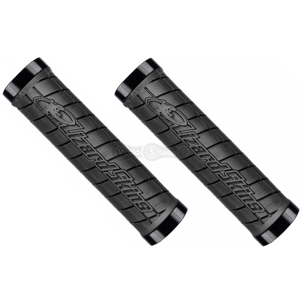 Грипсы Lizard Skins LOGO 130мм, два замка, Black