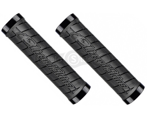 Грипси Lizard Skins LOGO 130мм, два замки, Black