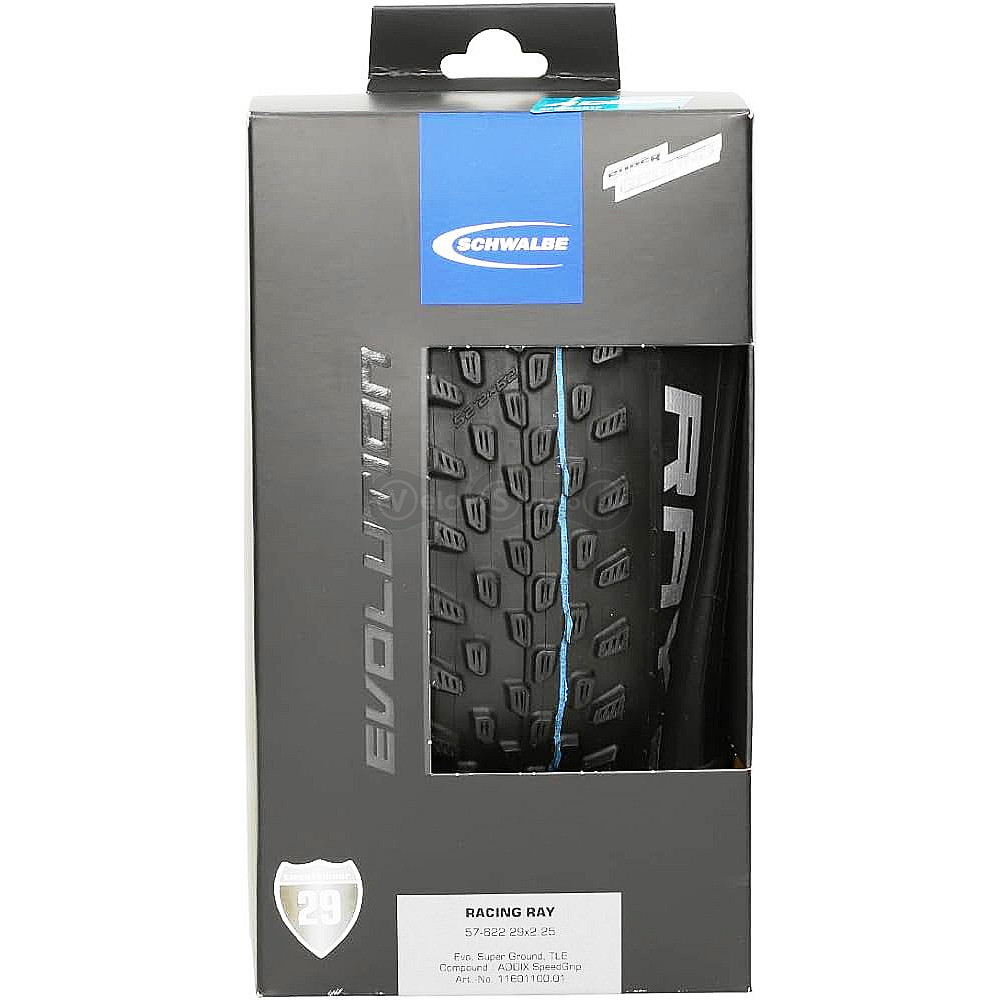 Покришка 29x2.25 (57-622) Schwalbe RACING RAY Perf TwinSkin TLR B/B HS489 Addix, 67EPI