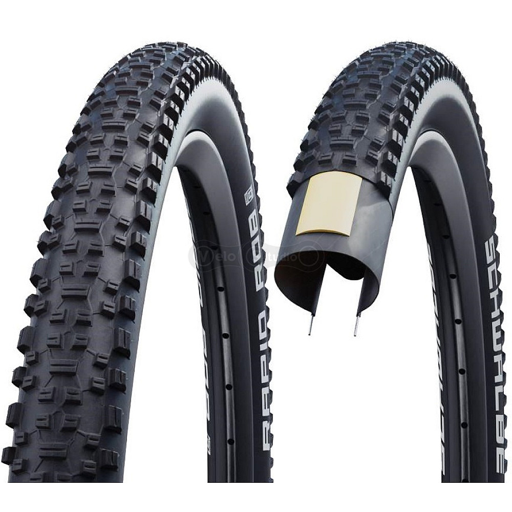 Покрышка 27.5x2.10 650B (54-584) Schwalbe RAPID ROB K-Guard B/B-SK HS425 SBC, 50EPI