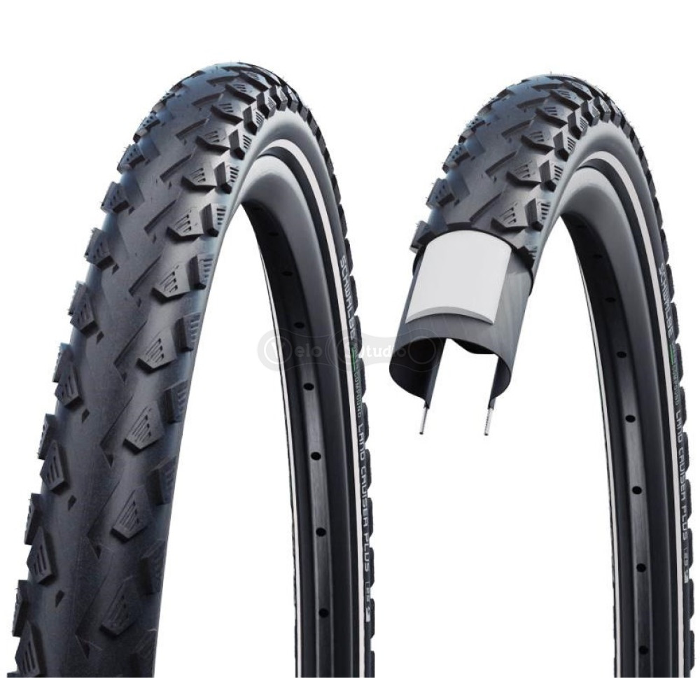 Покрышка 28x2.15 (55-622) Schwalbe LAND CRUISER PLUS PunctureGuard, TwinSkin, B/B+RT HS450 SBC 50EPI