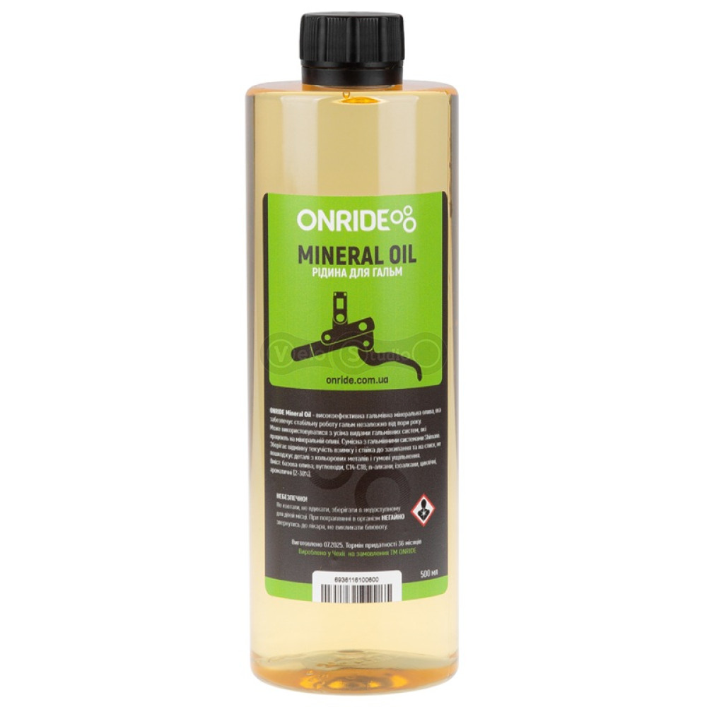 Тормозная жидкость ONRIDE Mineral Oil 500 мл