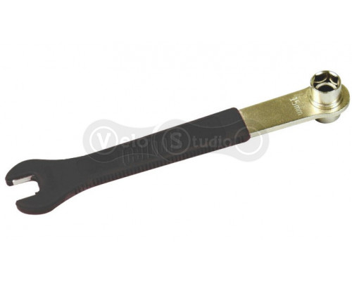 Ключ педальный Ice Toolz 3400 15 мм, ключ торцевой 14x15 мм