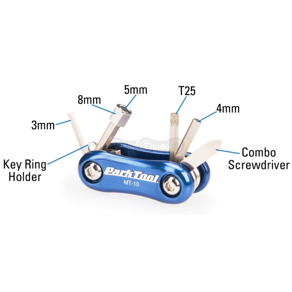 Мультитул Park Tool MT-10, 3/4/5/8mm, T25