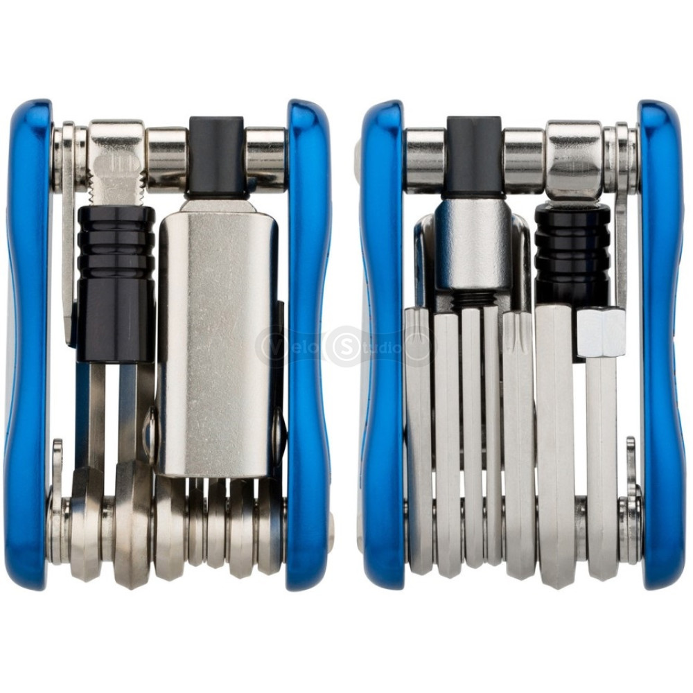 Мультитул Park Tool MT-40 2,5/3/4/5/6/8mm, T25/T30, отвёртка, выжимка цепи, адаптер CO2