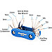 Мультитул Park Tool MTC-30, 2,5/3/4/5/6/8mm, T25/T30, отвёртка, накидной ключ 8 и 15 мм