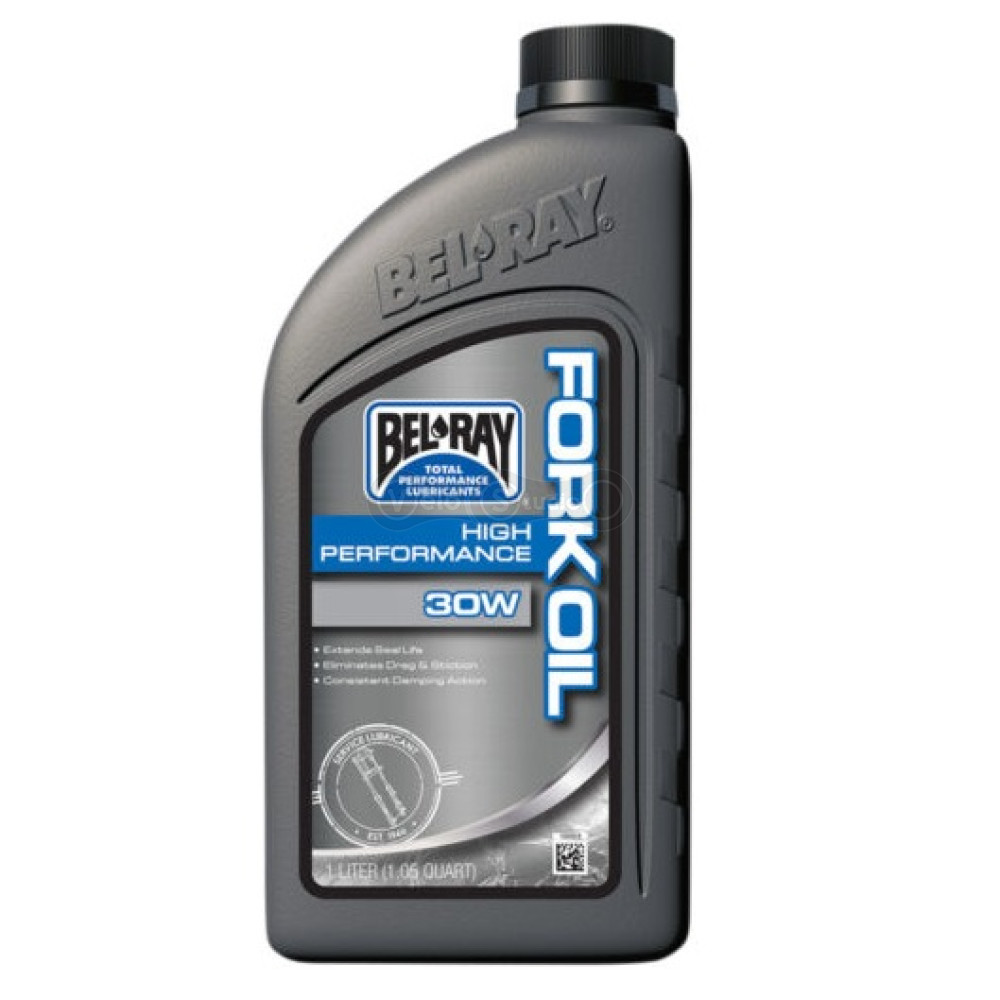 Олія Bel-Ray High Perf Fork Oil 30W 1000 мл для вилок