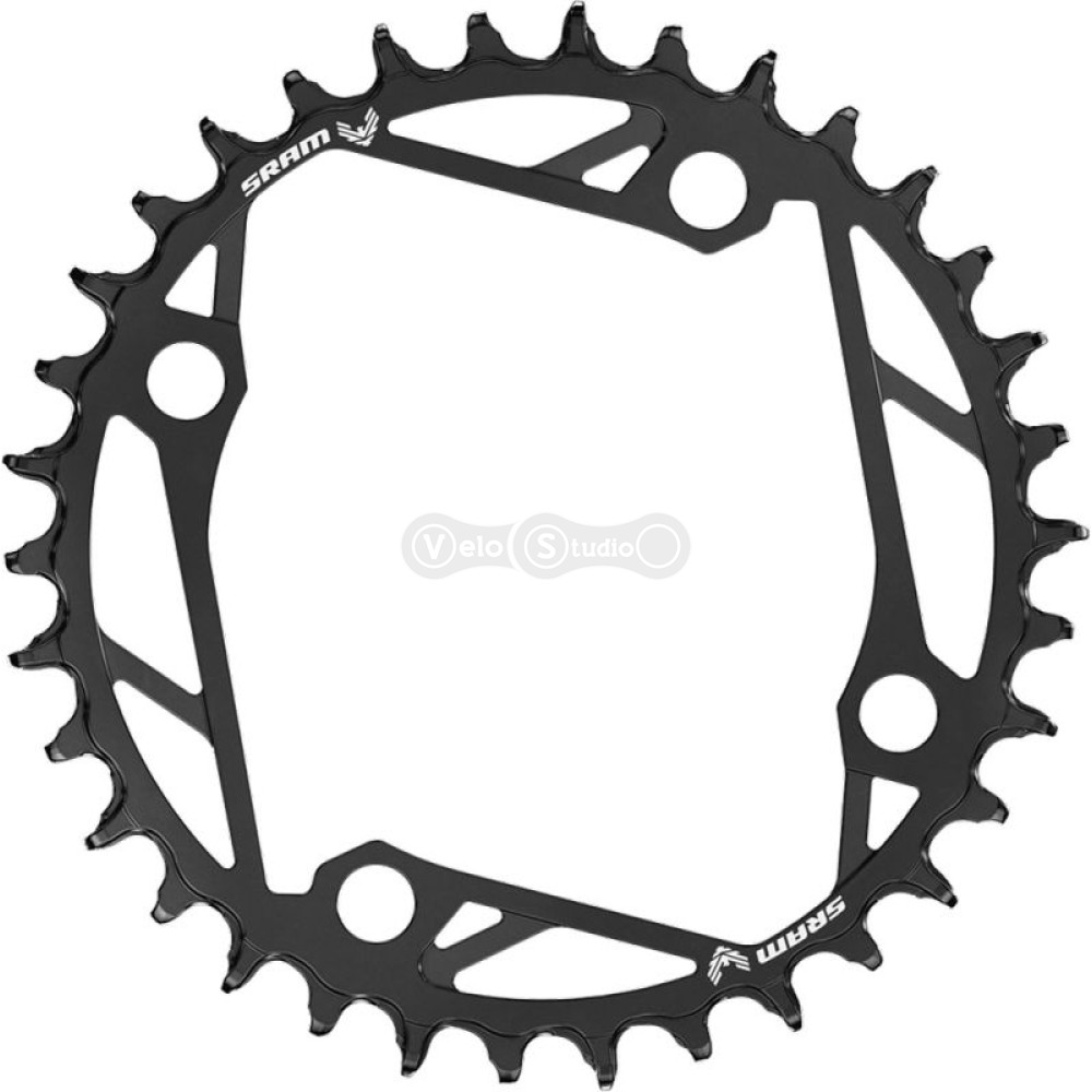 Звезда шатунов SRAM T-TYPE 34T 104 BCD Steel Black