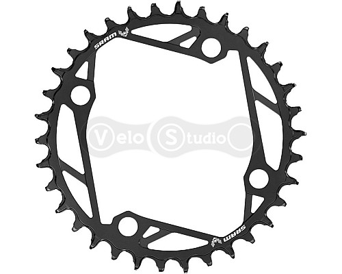 Зірка шатунів SRAM T-TYPE 36T 104 BCD Steel Black