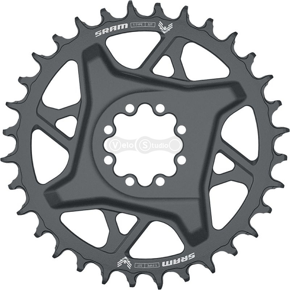 Звезда шатуна SRAM T-TYPE 32T Direct Mount 3mm Offset Eagle Dark Polar Grey - GX D1