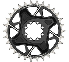 Звезда шатуна SRAM T-TYPE 34T Direct Mount 3mm Offset Eagle Black - X0 D1