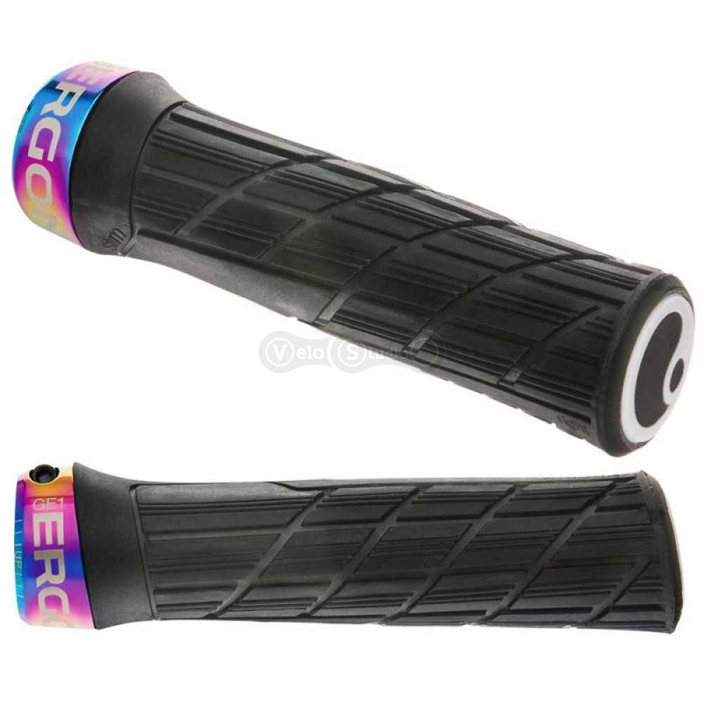 Грипсы Ergon GE1 Evo Slim Factory Frozen Stealth / Oil Slick