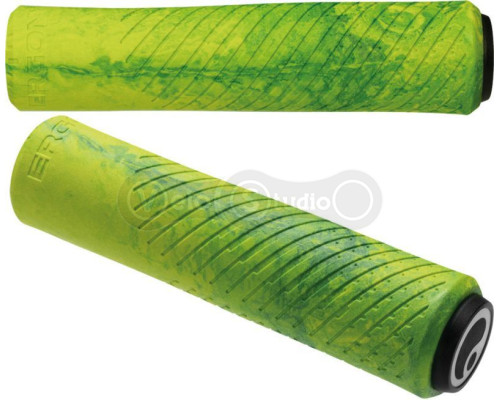 Грипсы Ergon GXR-L Lava Yellow/Green 34 см