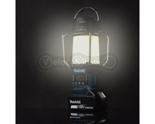 Аккумуляторный фонарь с радио Makita DMR055 - до 63 часов работы
