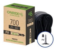 Велосипедная камера ONRIDE 700x25/32С FV 48