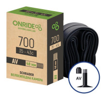 Велосипедная камера ONRIDE 700x35/43С AV 48