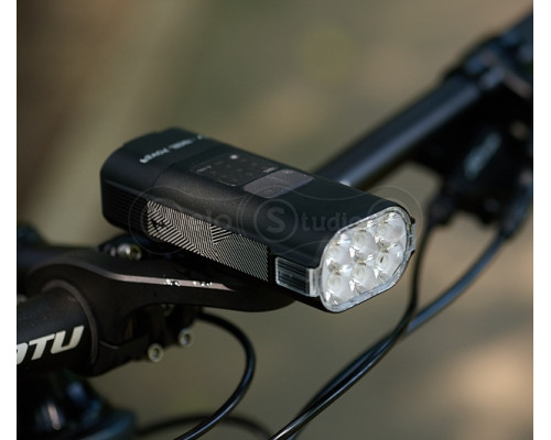 Фара Moon Rigel 700 люмен встроенный аккум, USB TYPE-C кабель, черная