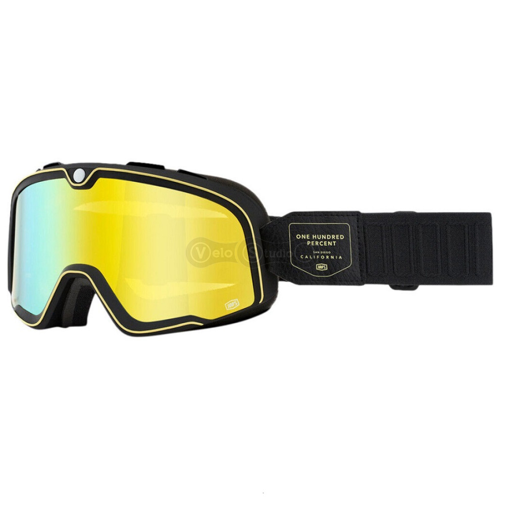 Маска Ride 100% BARSTOW Goggle Caliber - Flash Yellow Lens