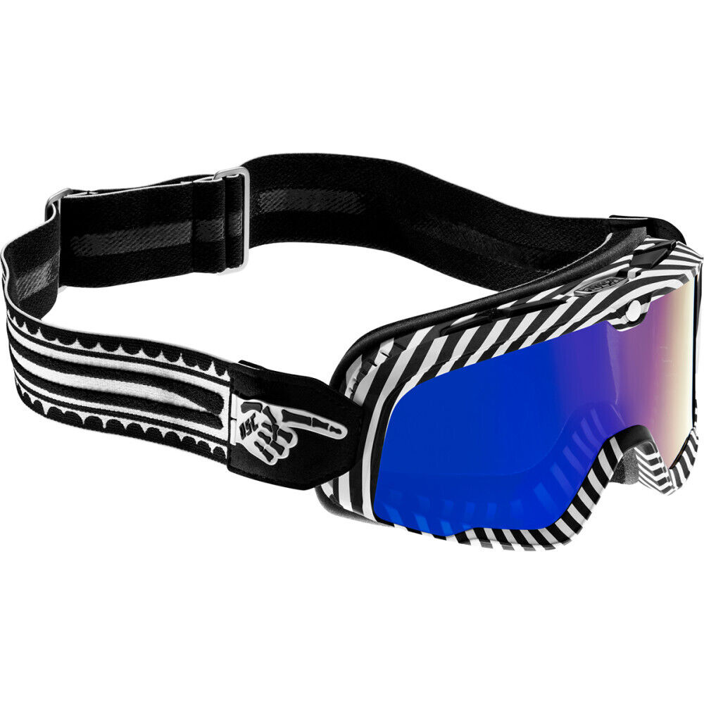 Маска Ride 100% BARSTOW Goggle Death Spray - Mirror Blue Lens