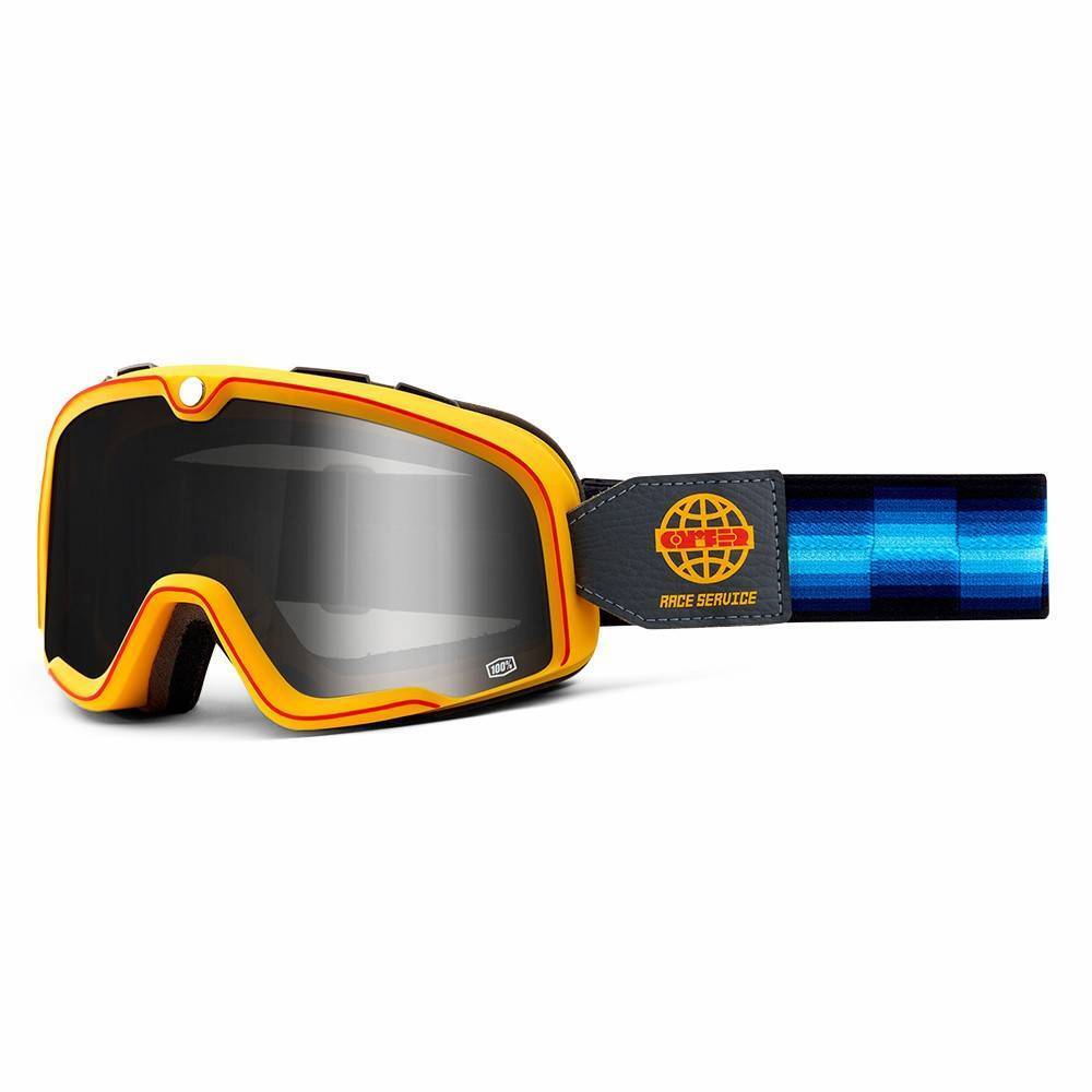 Маска Ride 100% BARSTOW Goggle Race Service - Silver Mirror Lens