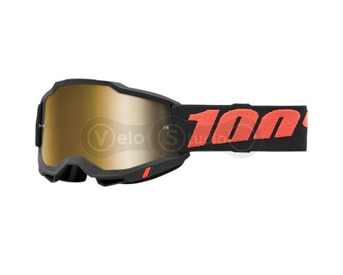 Маска Ride 100% Accuri 2 Goggle Borego - True Gold Lens
