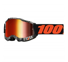 Маска Ride 100% Accuri 2 Goggle Geospace - Mirror Red Lens