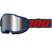 Маска Ride 100% Accuri 2 Goggle Odeon - Flash Silver Lens