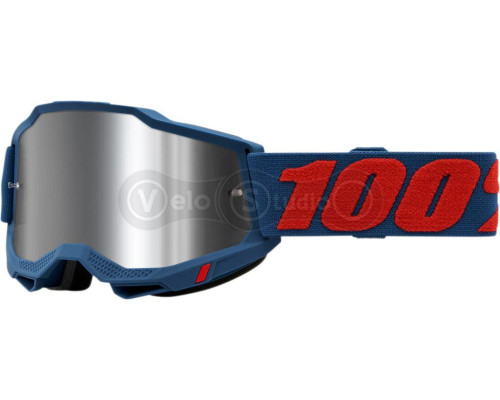 Маска Ride 100% Accuri 2 Goggle Odeon - Flash Silver Lens