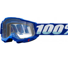 Маска Ride 100% Accuri 2 OTG Goggle Blue - Clear Lens
