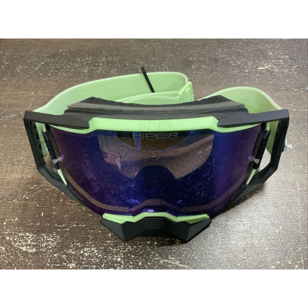 Маска Ride 100% Armega Goggle HiPER Uruma - Blue Lens
