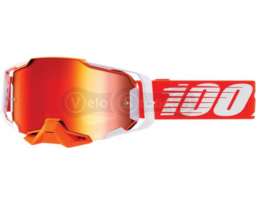 Маска Ride 100% Armega Goggle Regal - Mirror Red Lens