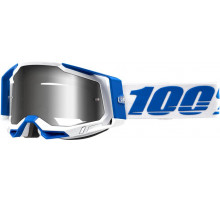 Маска Ride 100% Racecraft 2 Goggle Isola - Flash Silver Lens