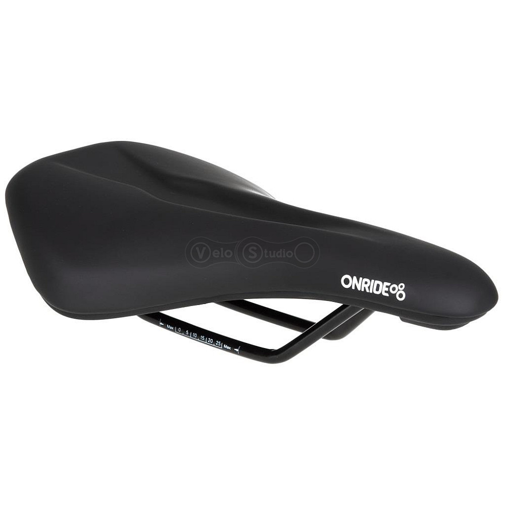 Седло ONRIDE Spot, 265 х 160 мм + светоотражающая полоска KLS 3M 40 см