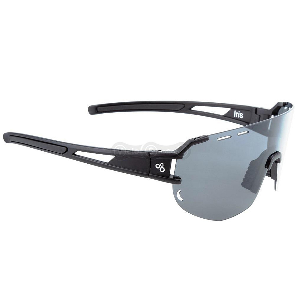 Очки ONRIDE Iris, черные с дымчатыми линзами (17%) в жестком чехле