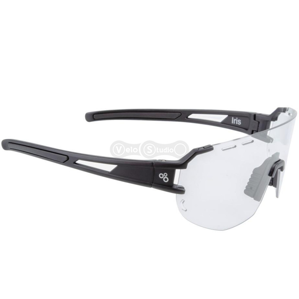Очки ONRIDE Iris, черные с линзами Clear (0%) в жестком чехле